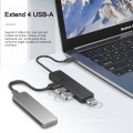 Slim externe USB 3.0 Hubs 5 Gbps Super Speed